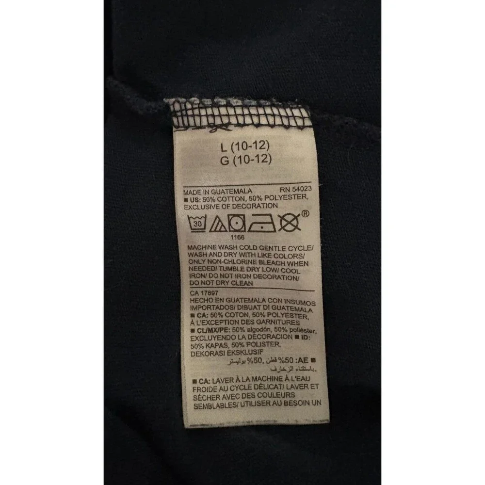 Youth Boy's OLD NAVY Shark T-shirt - Size Large (10-12)